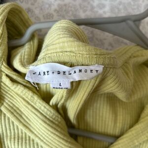 Jane + Delancey Ribbed Knit Top